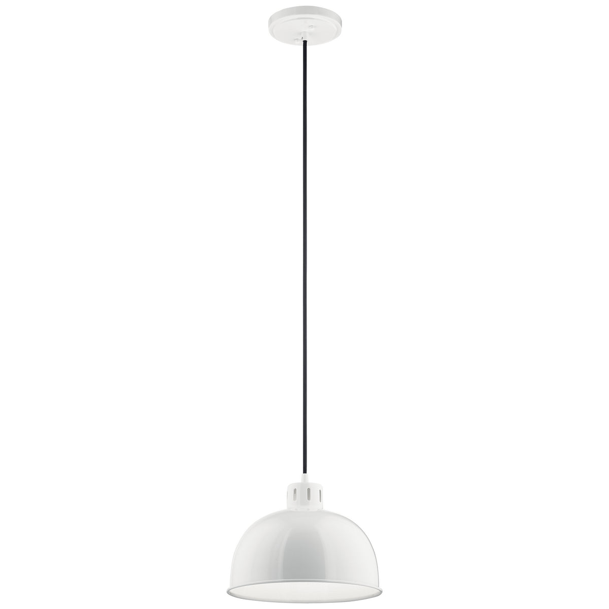 KICHLER 52152WH Zailey 9" 1 Light Pendant In White