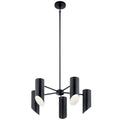 KICHLER 52160BK Trentino Five Light Chandelier Black
