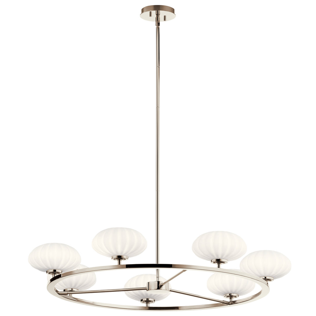 KICHLER 52225PN Pim Seven Light Chandelier Polished Nickel