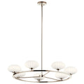 KICHLER 52225PN Pim Seven Light Chandelier Polished Nickel