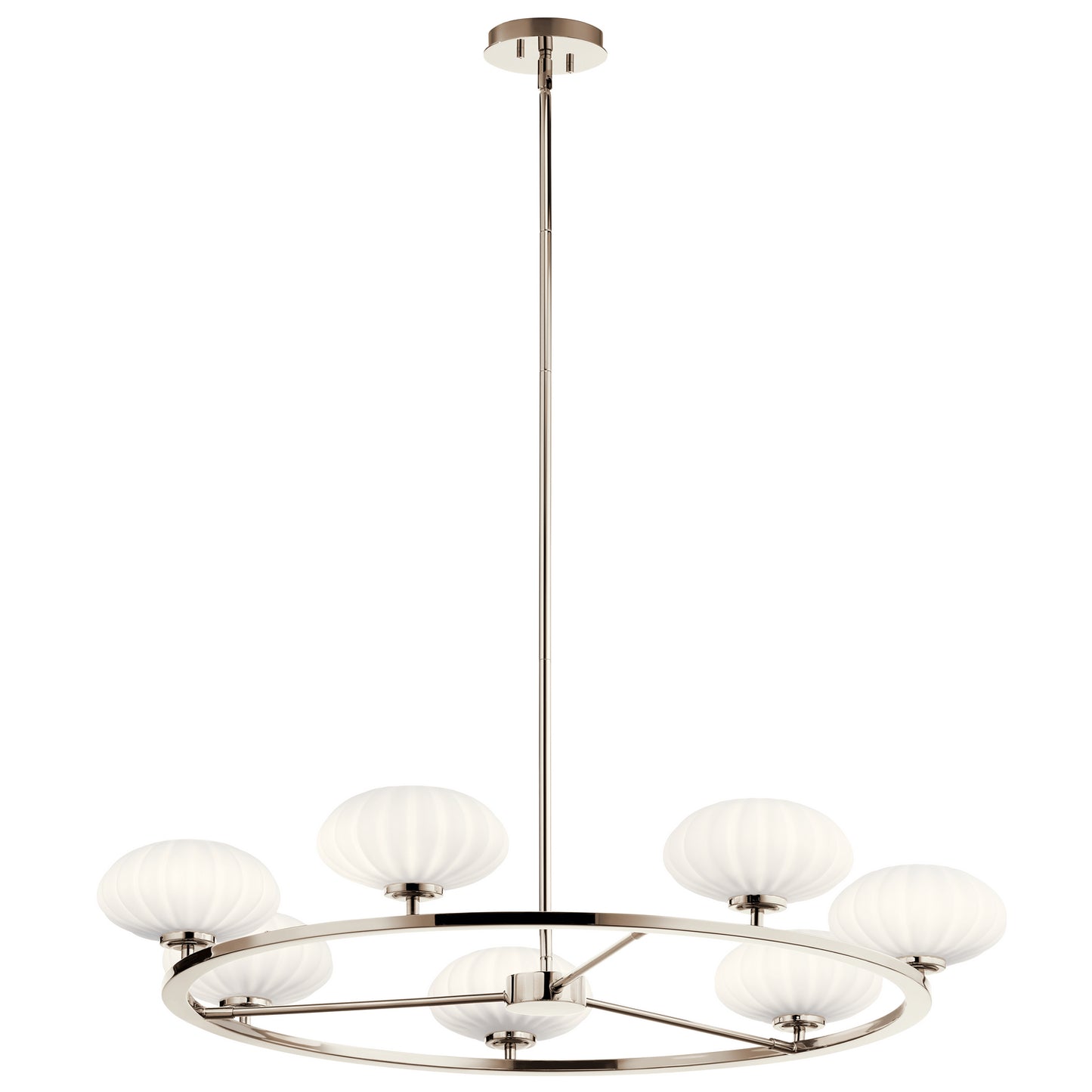 KICHLER 52225PN Pim Seven Light Chandelier Polished Nickel