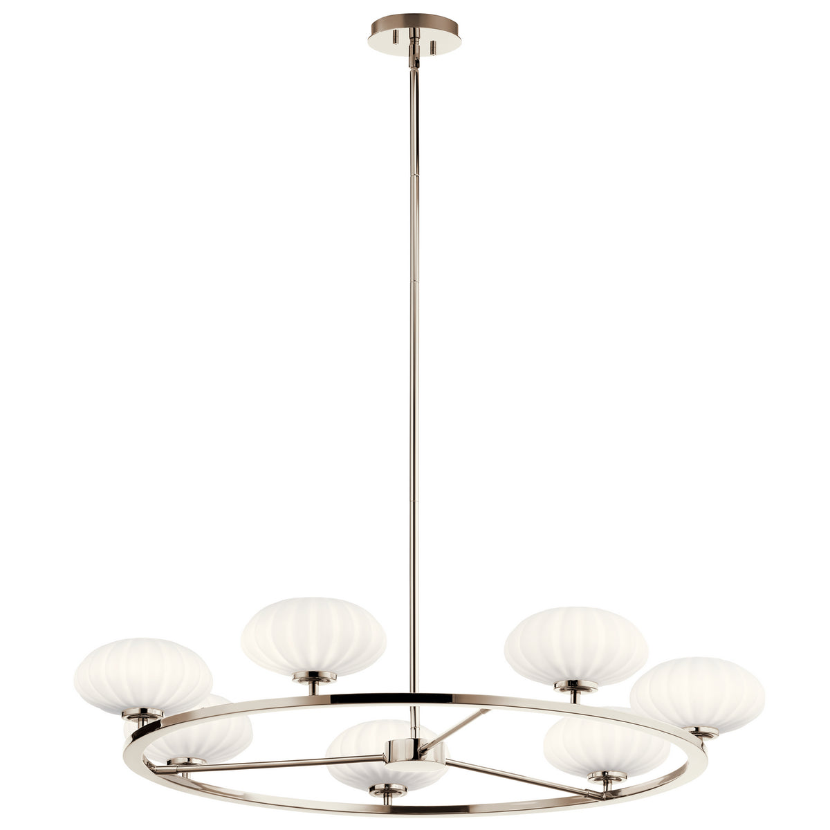 KICHLER 52225PN Pim Seven Light Chandelier Polished Nickel