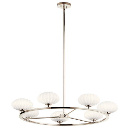 KICHLER 52225PN Pim Seven Light Chandelier Polished Nickel