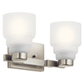 KICHLER 55011NI Vionnet Two Light Bath Brushed Nickel
