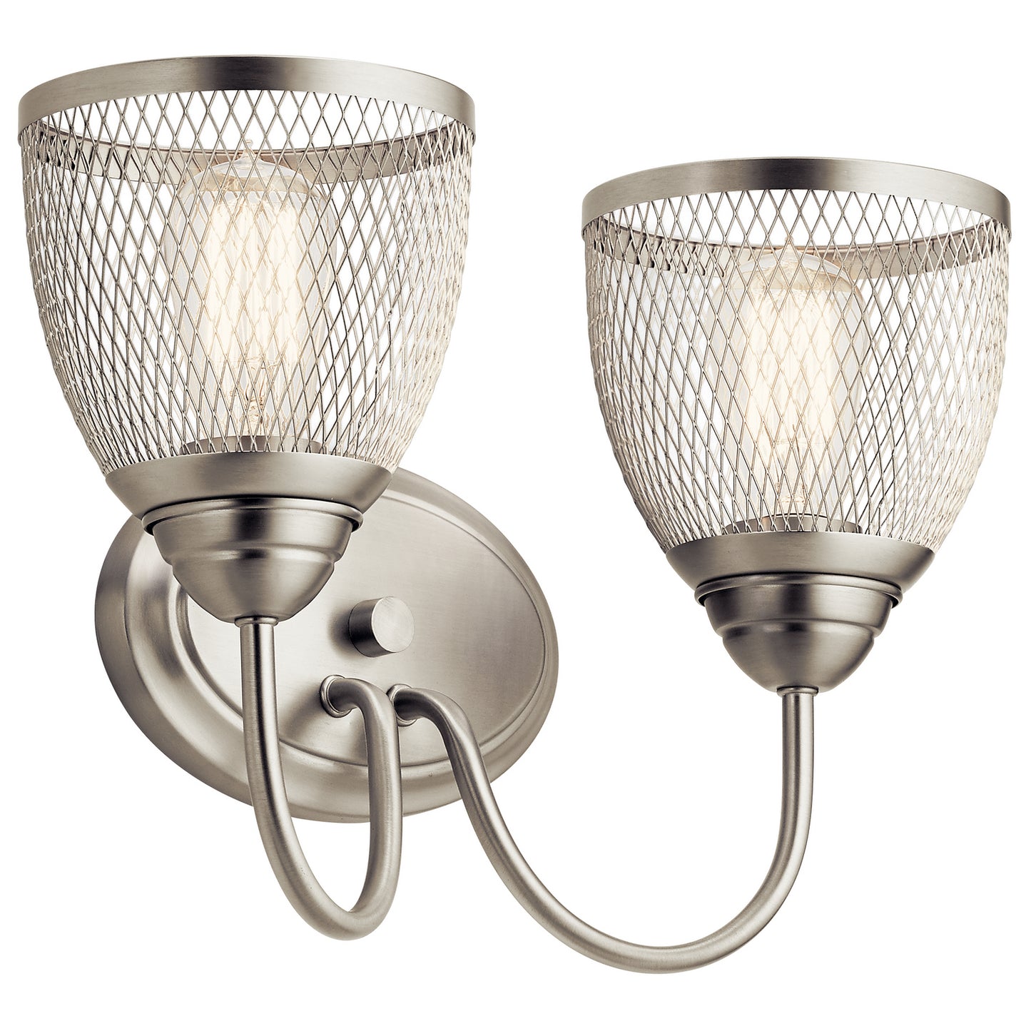 KICHLER 55042NI Voclain Two Light Bath Brushed Nickel