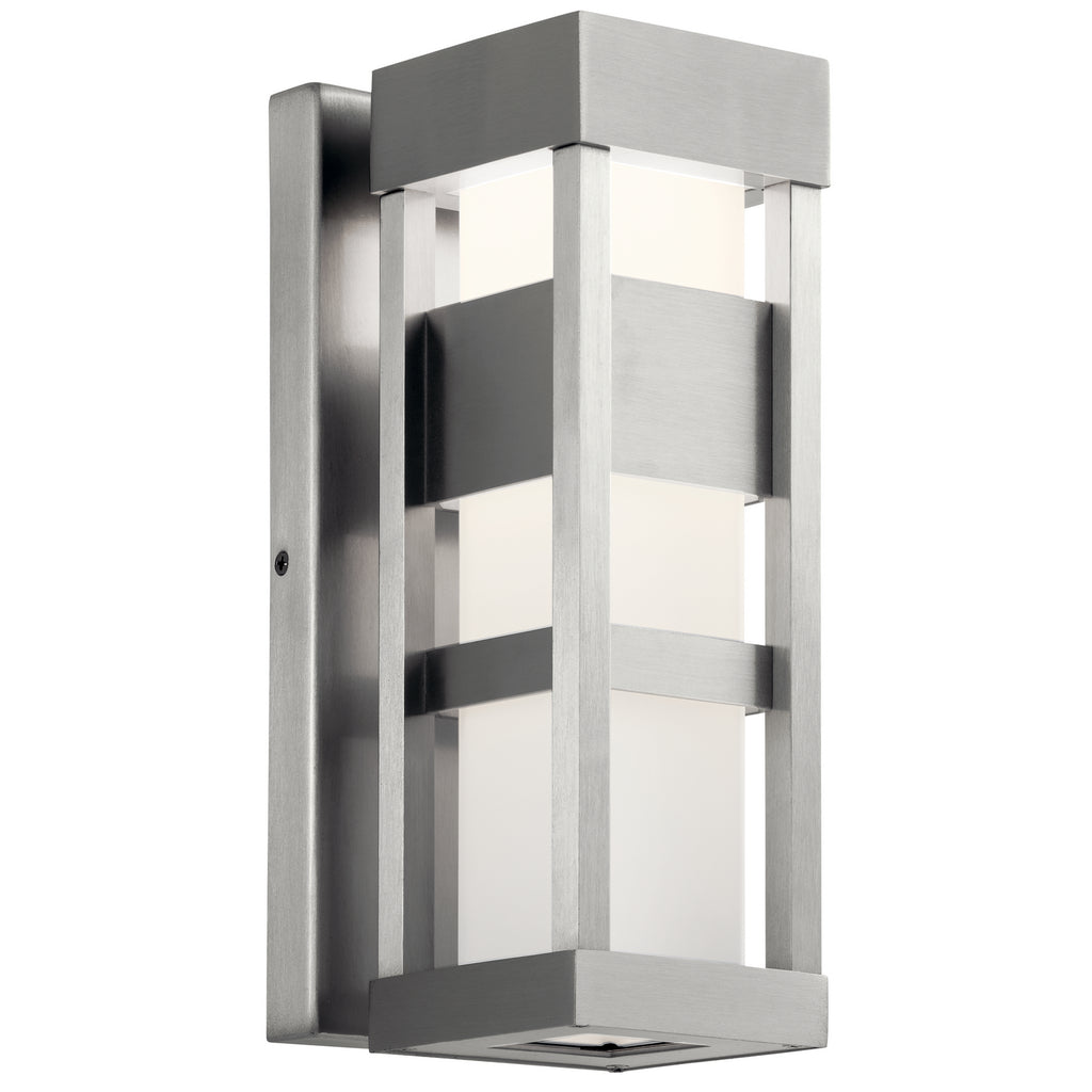 KICHLER 59035BALED Ryler Led 3000K 12" Wall Light Brushed Aluminum