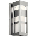 KICHLER 59035BALED Ryler Led 3000K 12" Wall Light Brushed Aluminum