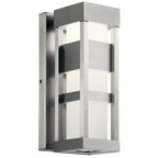 KICHLER 59035BALED Ryler Led 3000K 12" Wall Light Brushed Aluminum