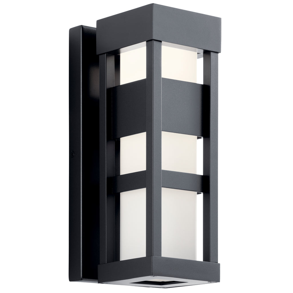 KICHLER 59035BKLED Ryler Led 3000K 12" Wall Light Textured Black