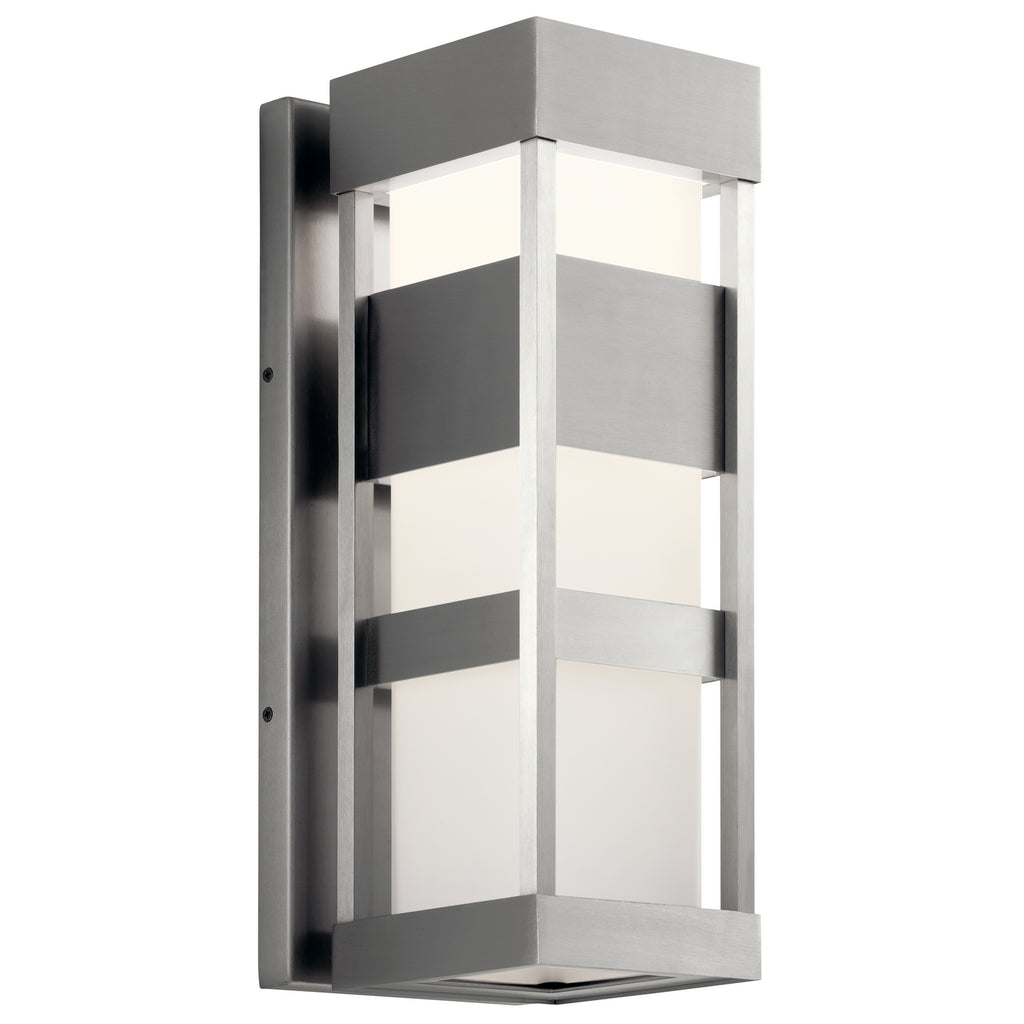 KICHLER 59036BALED Ryler Led 3000K 18" Wall Light Brushed Aluminum