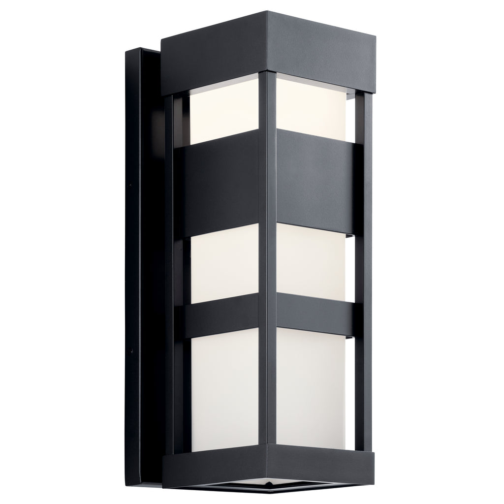 KICHLER 59036BKLED Ryler Led 3000K 18" Wall Light Textured Black
