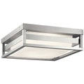 KICHLER 59037BALED Ryler Led 3000K 12" Ceiling Light Brushed Aluminum