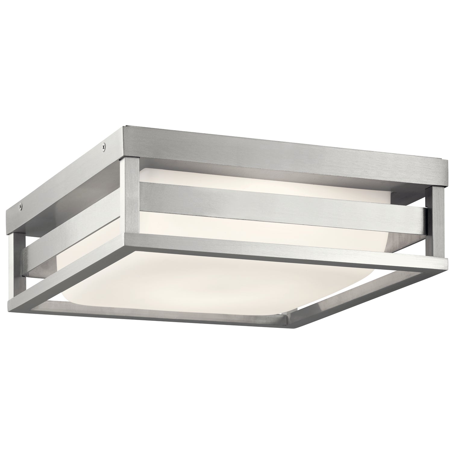 KICHLER 59037BALED Ryler Led 3000K 12" Ceiling Light Brushed Aluminum