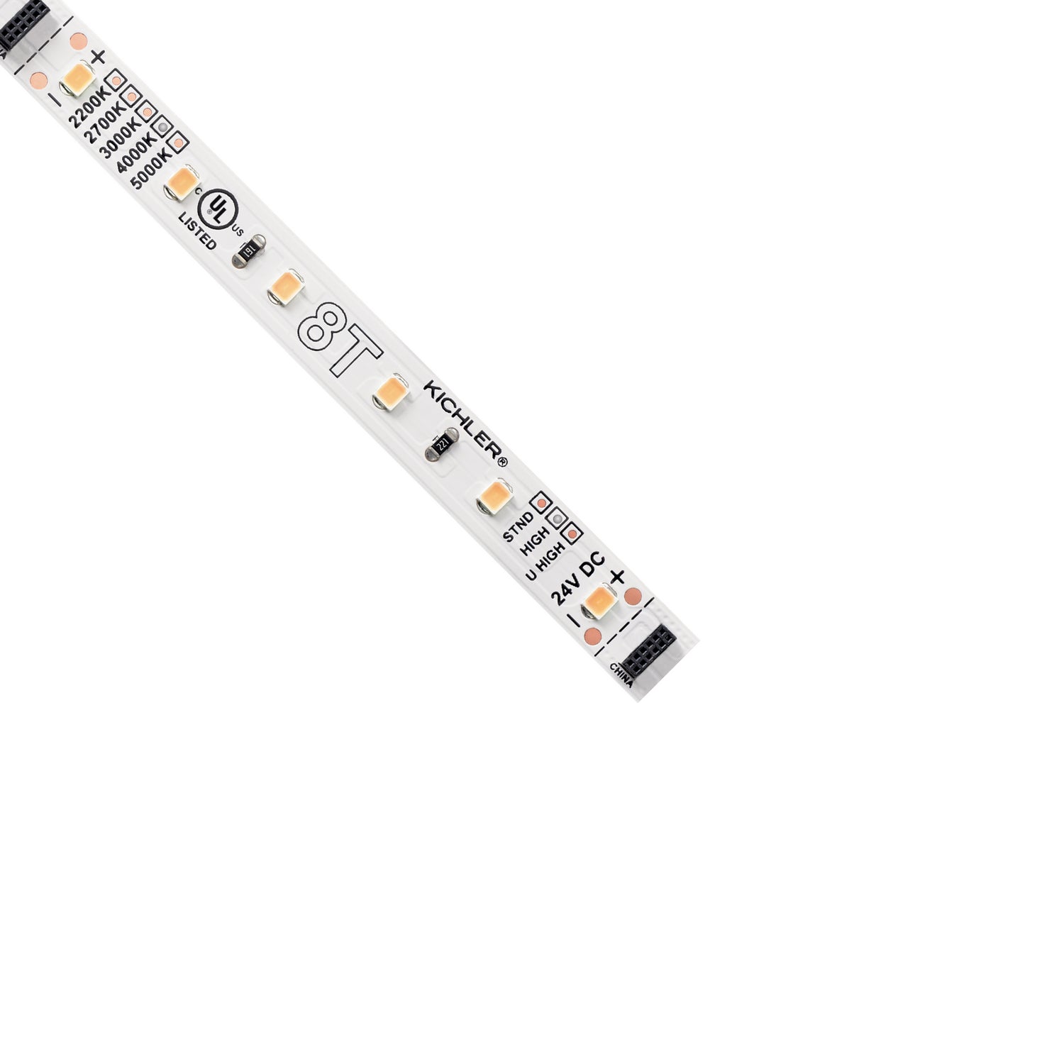 KICHLER 8T1100H40WH 8T 100' 4000K 24V High Output Led Tape Light