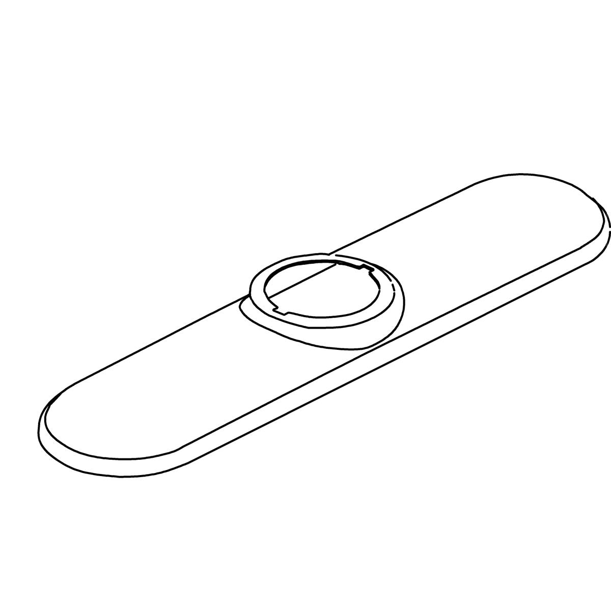 KOHLER Escutcheon - Polished Chrome, K-1009813-CP