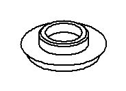 KOHLER Widespread Lav Bonnet Escutcheon - Vibrant Brushed Bronze, K-1009875-BV