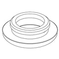 KOHLER Escutcheon, Bath Handle - Vibrant Brushed Nickel, K-1010162-BN