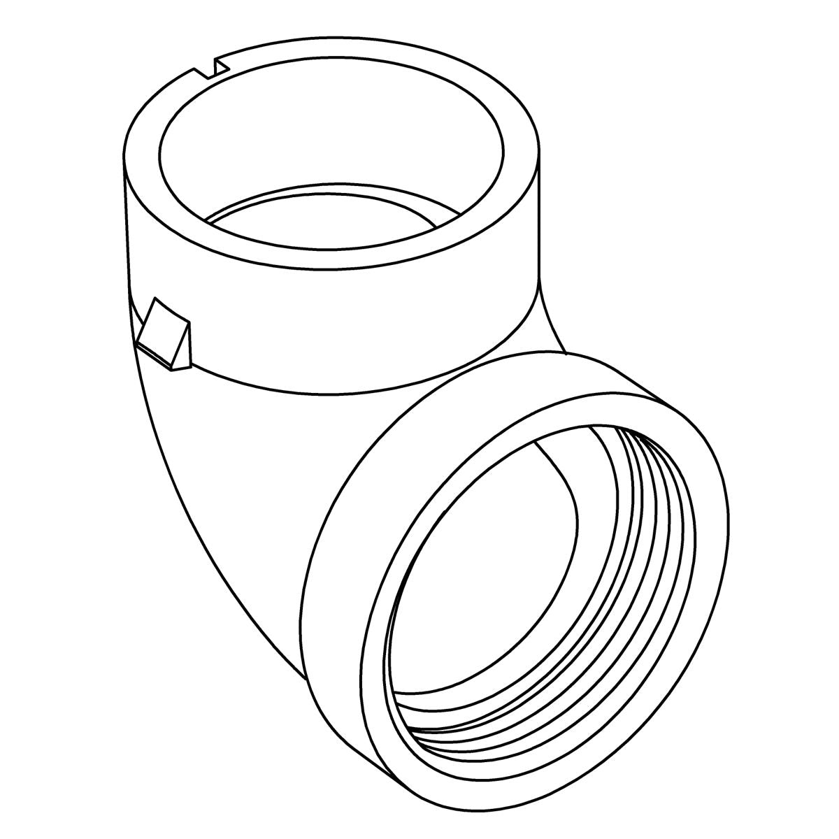 KOHLER Elbow, Led, K-1010618