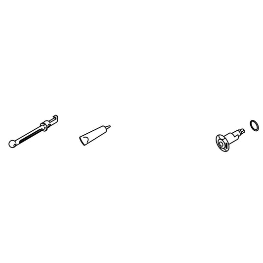KOHLER Trim Ring Kit, Large Orifice - White, K-1011031-0