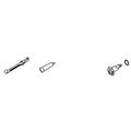 KOHLER Trim Ring Kit, Large Orifice - Almond, K-1011032-47