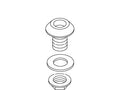 KOHLER Sidespray Service Kit - Polished Chrome, K-1011128-CP