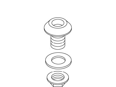 KOHLER Sidespray Service Kit - Polished Chrome, K-1011128-CP