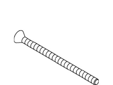 KOHLER [  "Screw, 6-32 X 2.5",  "6-32 X 1.00 HEX Screw CS FL Head"], K-1011604-E
