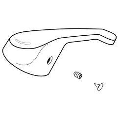 MOEN 101209 Handle Kit - Chrome