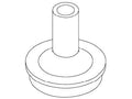 KOHLER Purist Handle Base - Matte Black, K-1013799-BL
