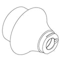 KOHLER Bonnet,Mixer Trim - Vibrant Brushed Nickel, K-1014087-BN
