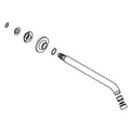 KOHLER Spout & Hardware, 10.25", Sub Assembly - Vibrant Brushed Bronze, K-1014556-BV