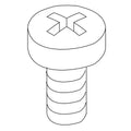 KOHLER Screw, M4 X 8 Mm L, K-1014583