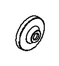 KOHLER Escutcheon - Vibrant Brushed Bronze, K-1014834-BV