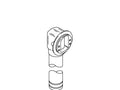 KOHLER Elbow & Tube Sa, Overflow, 1.5", K-1014852