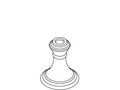 KOHLER Handle Bell - Oil-Rubbed Bronze, K-1015101-BRZ