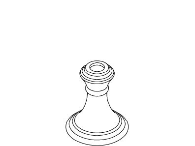 KOHLER Handle Bell - Oil-Rubbed Bronze, K-1015101-BRZ