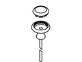 KOHLER Assembly, Lift Rod - Vibrant Brushed Bronze, K-1015475-BV