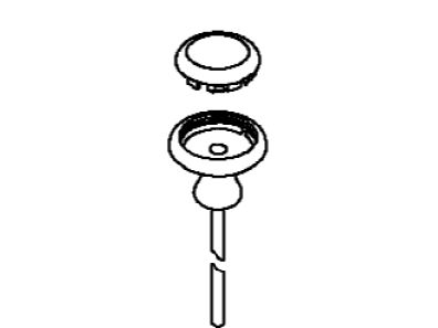 KOHLER Assembly, Lift Rod - Vibrant Brushed Bronze, K-1015475-BV