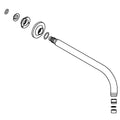 KOHLER 9" Spout & Hardware Sub-Assembly - Matte Black, K-1015783-BL