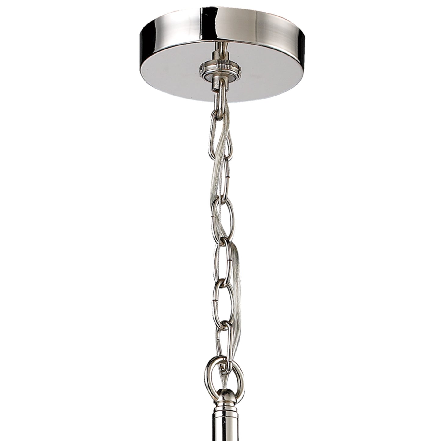 ELK SHOWROOM 10162/6 Pembroke 24'' Wide 6-Light Chandelier - Polished Nickel