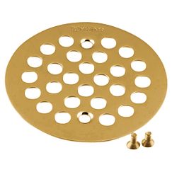 MOEN 101664BG Polished Brass 4-1/4" Shower Drain Cover - Brushed Gold