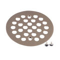 MOEN 101664ORB Polished Brass 4-1/4" Shower Drain Cover - Oil Rubbed Bronze
