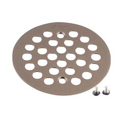 MOEN 101664ORB Polished Brass 4-1/4" Shower Drain Cover - Oil Rubbed Bronze