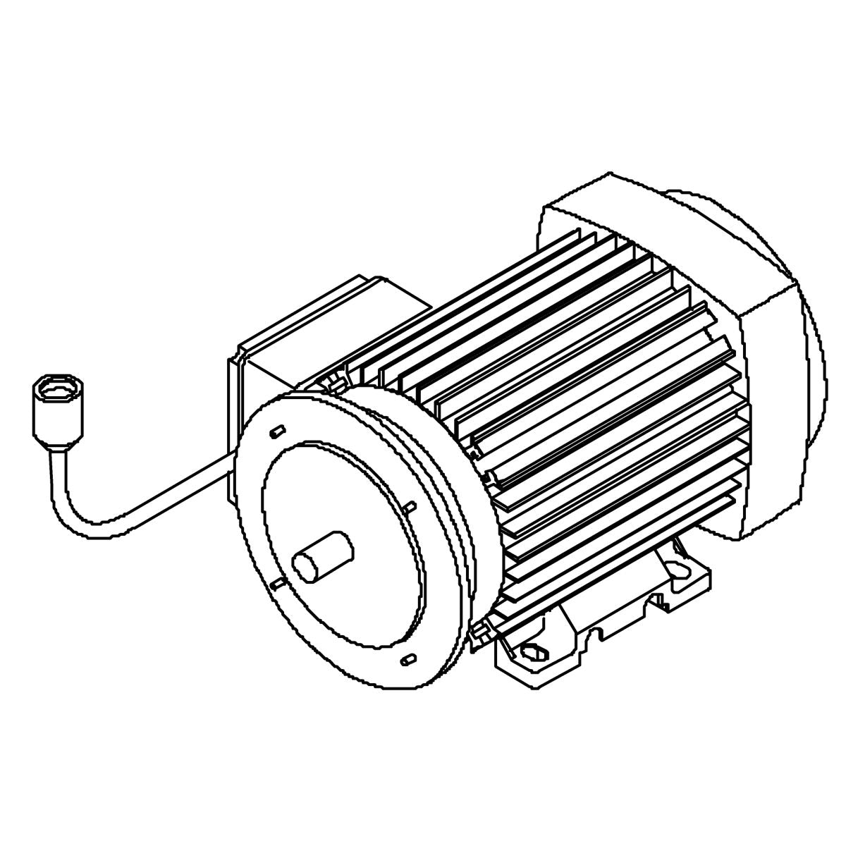 KOHLER Motor Assembly, 230V, Sok - Amber, K-1016954-A