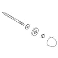 KOHLER Floor Bolt Accessory Pack - Biscuit, K-1017124-96