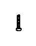 KOHLER Screw, 6-32 X .875, Countersunk, K-1017273
