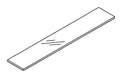 KOHLER Shelf,Glass, K-1017960