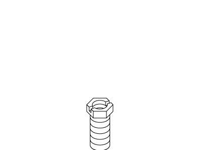 KOHLER Nut, Attachment, Overflow, K-1019009