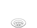 KOHLER Flange, Waste - Vibrant Brushed Bronze, K-1019023-BV