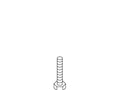 KOHLER 30Mm Hex Bolt, K-1019205